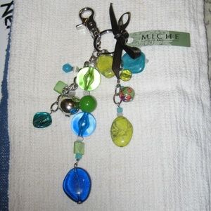 MICHE "SERENITY" PURSE CHARM & KEYCHAIN NEW W/TAGS
